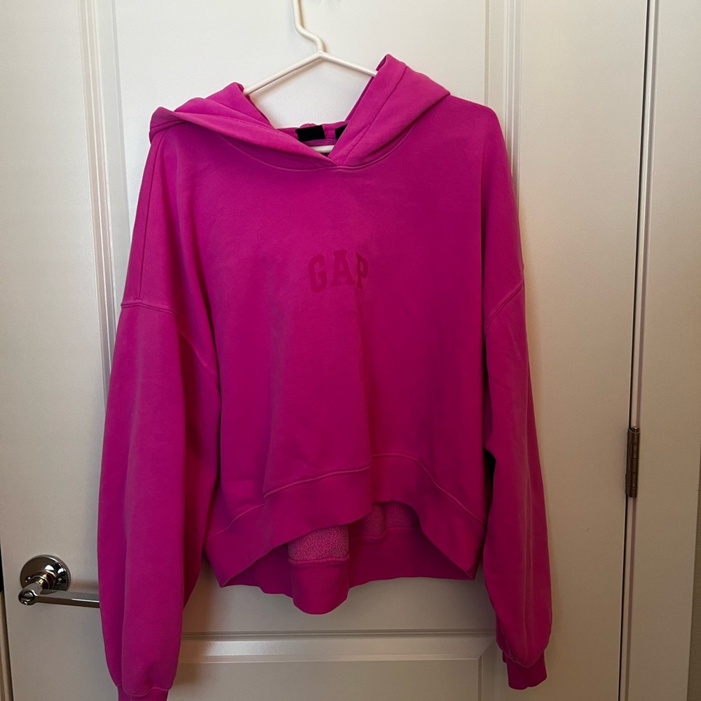 Gap soft logo arch hoodie